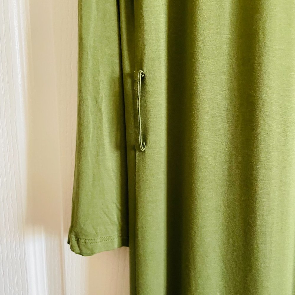 NorthStyle Super Comfy Flowy Hi-Lo Maxi Home Gown Lounge Beach Wrap Dress Robe S - Picture 7 of 10